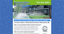 Desktop Screenshot of innovativeirrigationspecialists.com